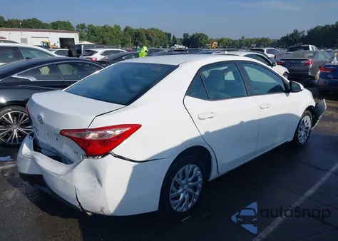 2018 Toyota Corolla Le from USA, damaged, VIN 5YFBURHE9JP837497